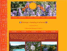 Tablet Screenshot of camping-solongo.com